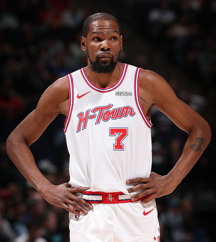 杜兰特里程碑之夜申京封盖绝杀森林狼